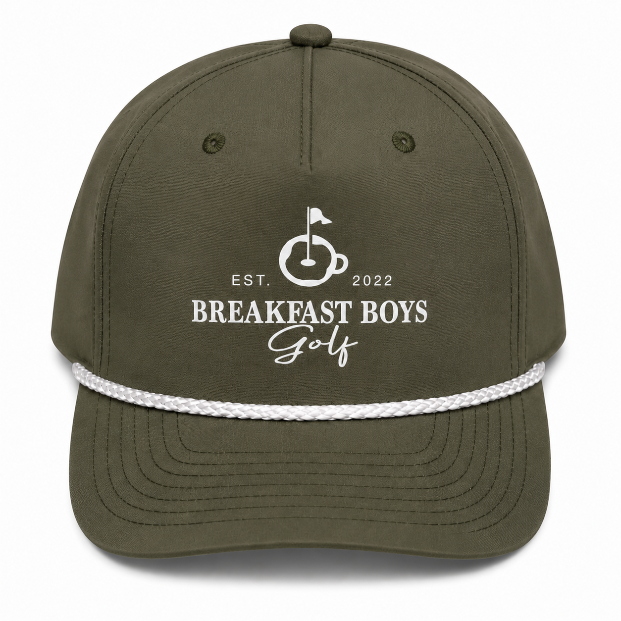 The Early Tee | Olive Performance Rope Hat