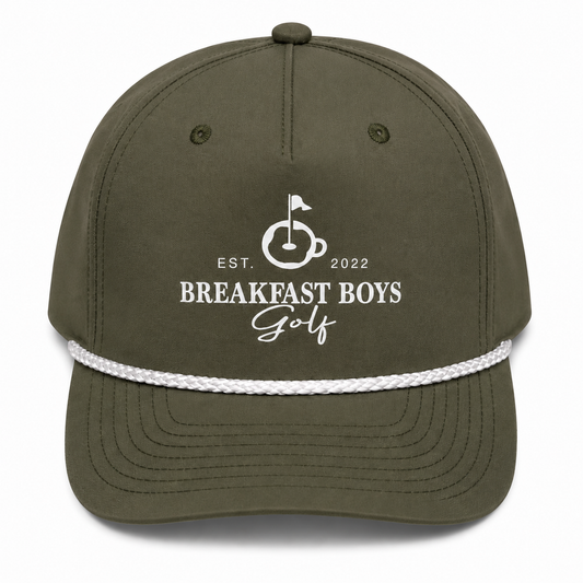 The Early Tee | Olive Performance Rope Hat