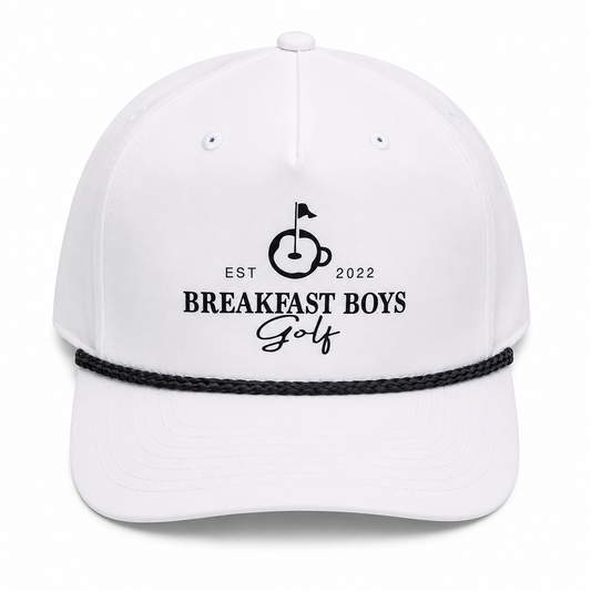 The Turn | White Performance Rope Hat